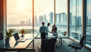 Singapore offers low tax rates and an easy process for company registration