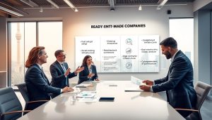 Why do clients want to purchase a readymade company