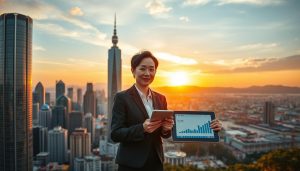 Taiwan has risen in the global economy thanks to key industries